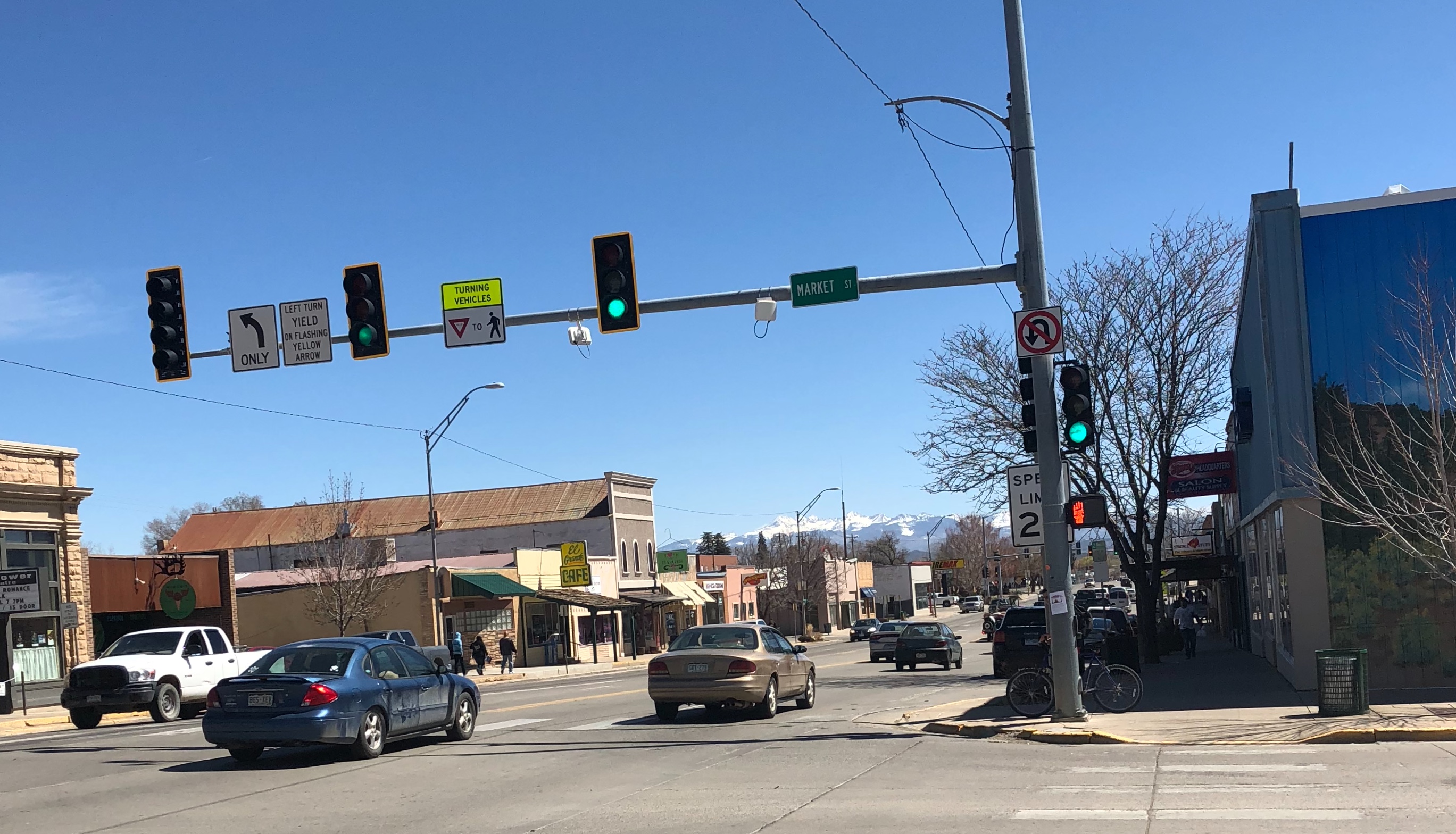 Main Street in Cortez, CO