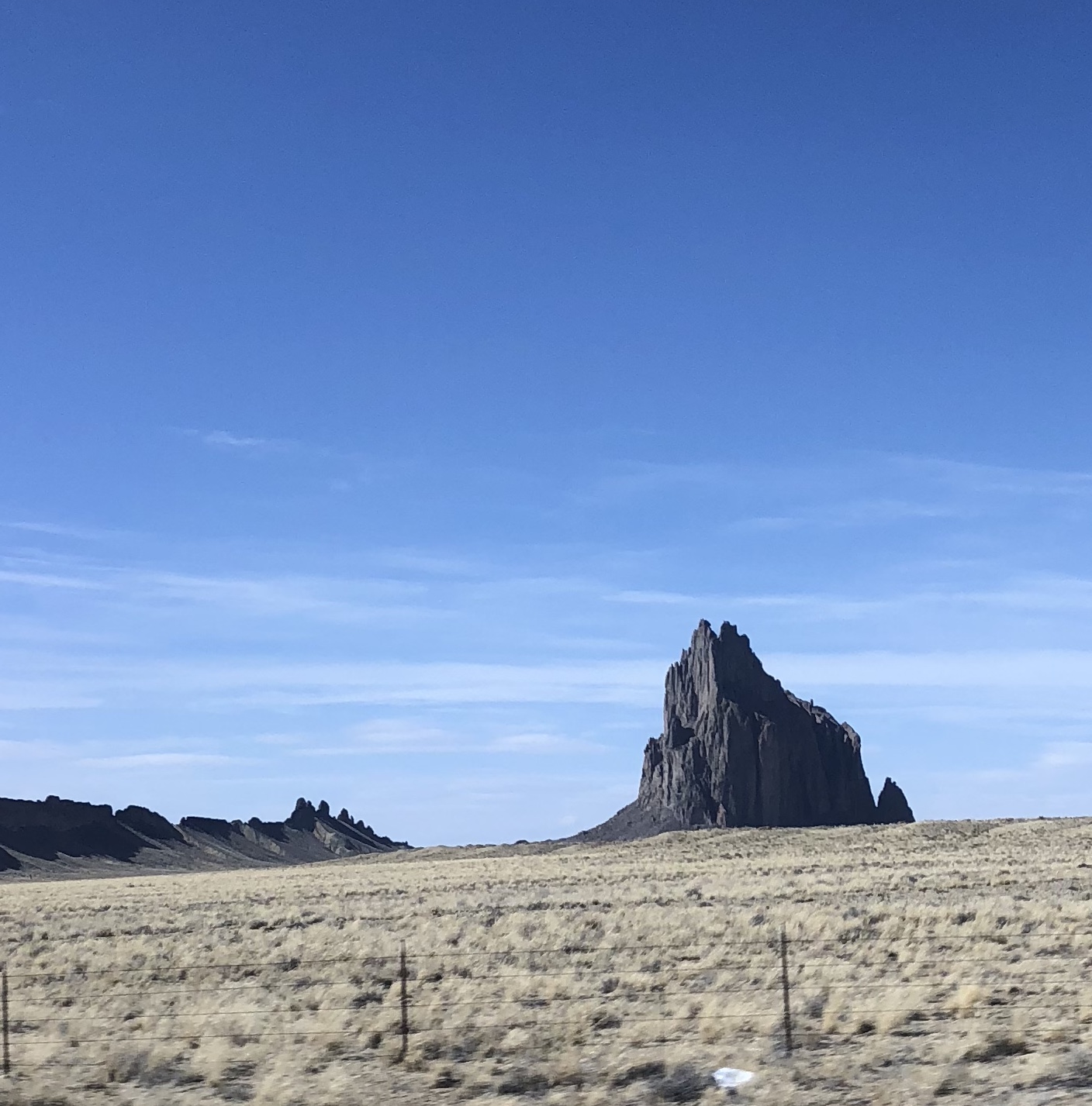 The Shiprock--Tsé Bit’a’í--literally, the Rock that has Wings